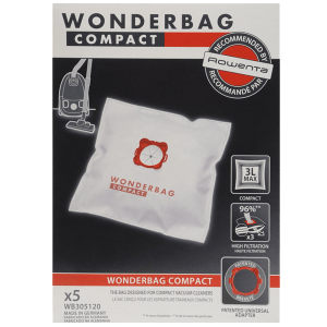CONJ. 5 WONDERBAGS COMPACT UNIV. ANT. BACT. ROWENTA  - WB305120
