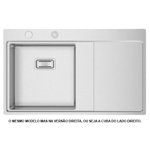LAVA LOUÇA DIREITO ESCOVADO RODI - XERON 86 - L08X2MH1F143A2