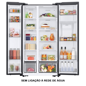FRIGORÍFICO SIDE BY SIDE SAMSUNG - RS57DG410EM9EF